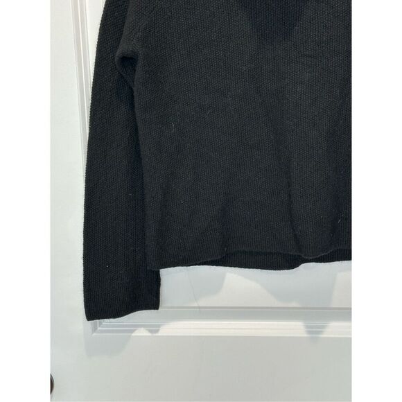 Madewell Turtleneck Sweater Wool Alpaca Blend Black Size XS - Picture 3 of 6